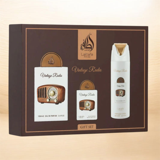 Set Vintage Radio - Lattafa